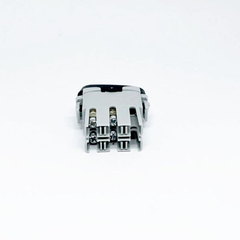 Módulo Interruptor Bipolar Simples 10A/250V Preto Gracia