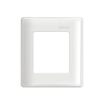 Placa 2 Postos para Caixa de Sobrepor Branca Simon 19/20
