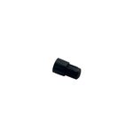 Suporte de Prateleira Macho 6x8mm Preto 20 Peças