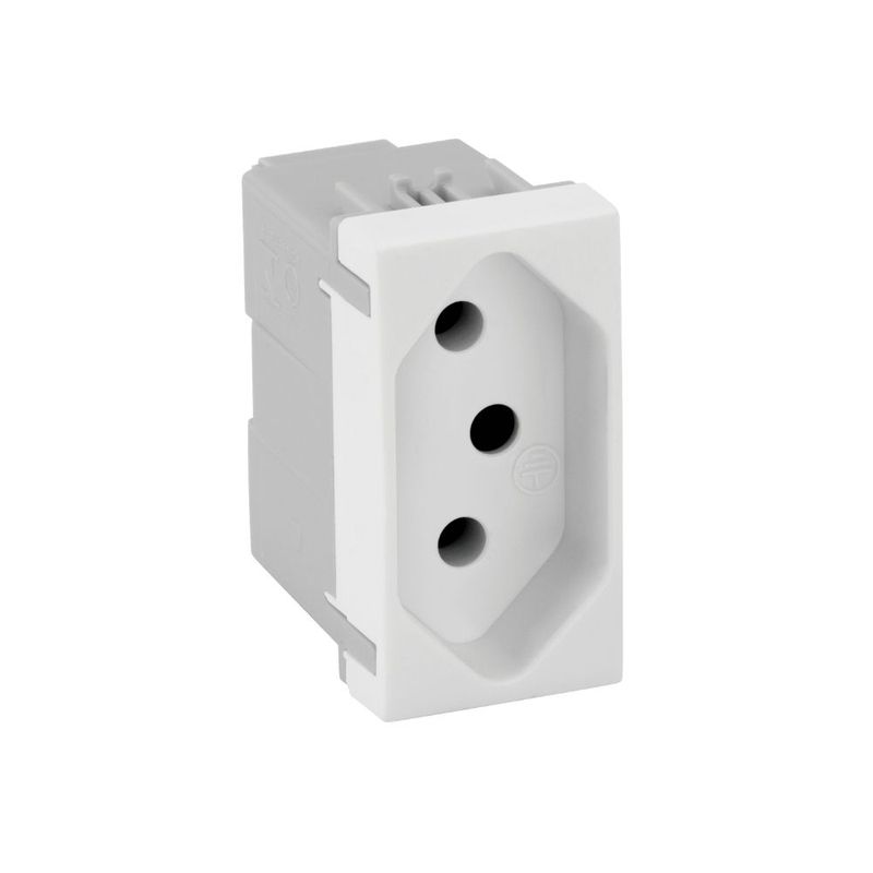 Módulo Tomada 2P+T 10A/250V Branco Simon 30/35