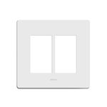 Placa 6 Postos 4x4 com Suporte Branca Simon 20