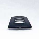 Placa 3 Postos 4x2 com Suporte Preta Gracia Maxx