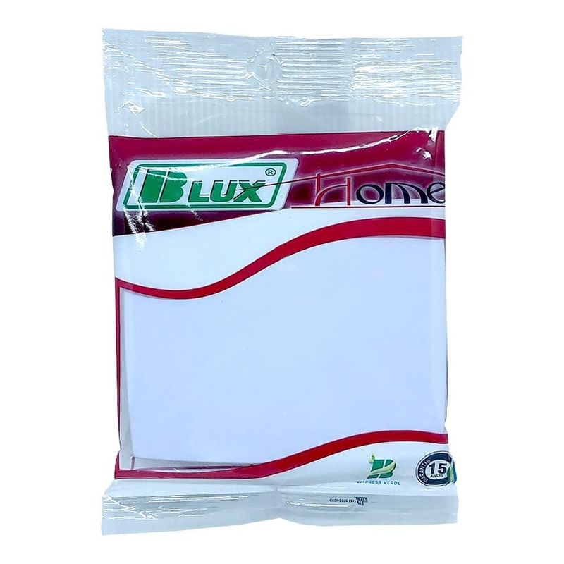 Placa Cega 4x4 com Suporte Branca Home