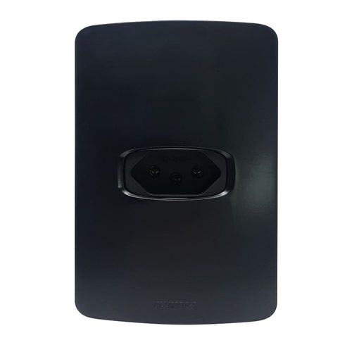 Conjunto Tomada 2P+T 10A 4x2 Gracia Maxx Alumbra