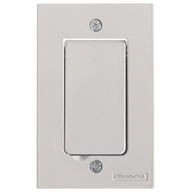 Tampa para Caixa de Piso Passador de Fio 4x2 em Alumínio Cinza