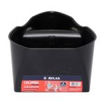 Caçamba Plástica para Pintura AT1420P Preto 2L Atlas