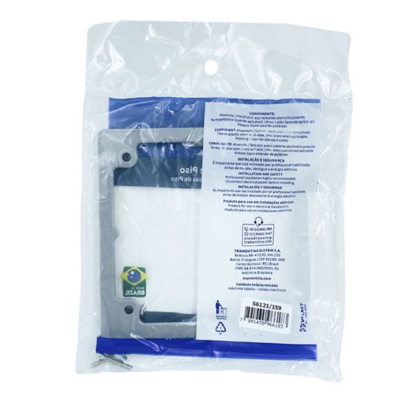 Anel de Regulagem para Caixa de Piso 4x4 Cinza