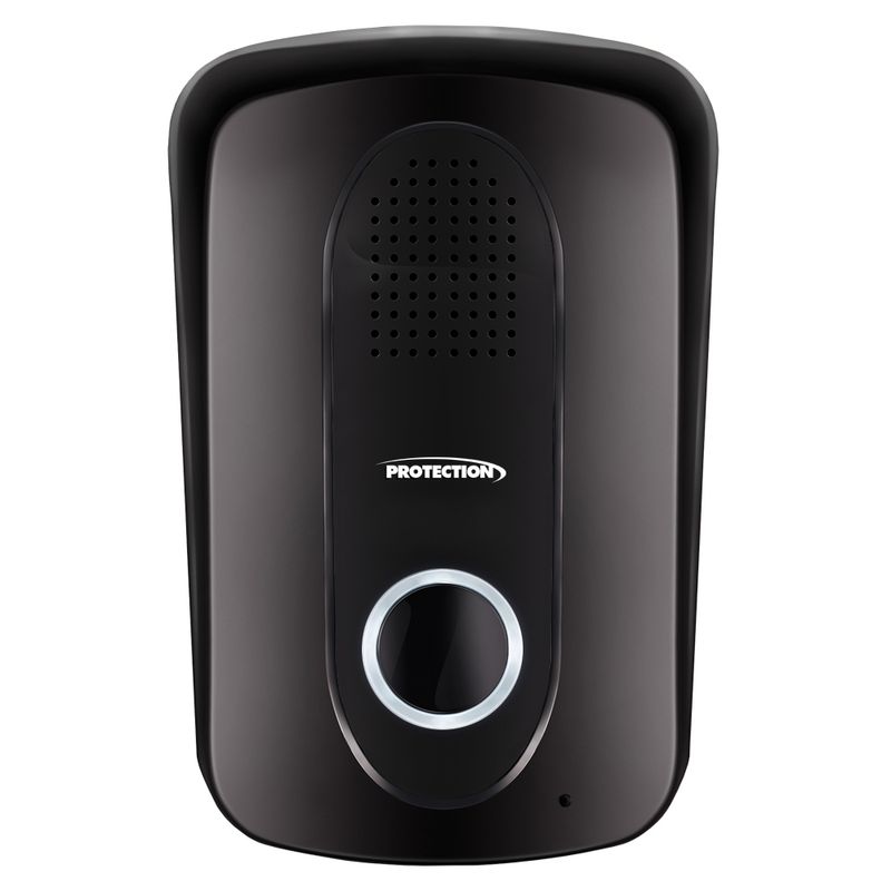 Porteiro Eletrônico PT270 Black com Fonte para Fechadura e Monofone