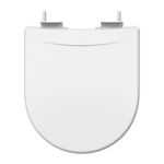 Assento Sanitário Calypso Evolution Polipropileno Quadrado Branco