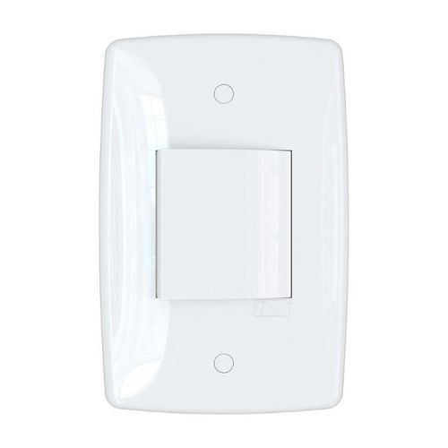 Conjunto Interruptor Bipolar 20A/250V 4x2 Branco Finesse+