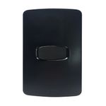 Conjunto Interruptor Simples 10A/250V 4x2 Preto Gracia Maxx