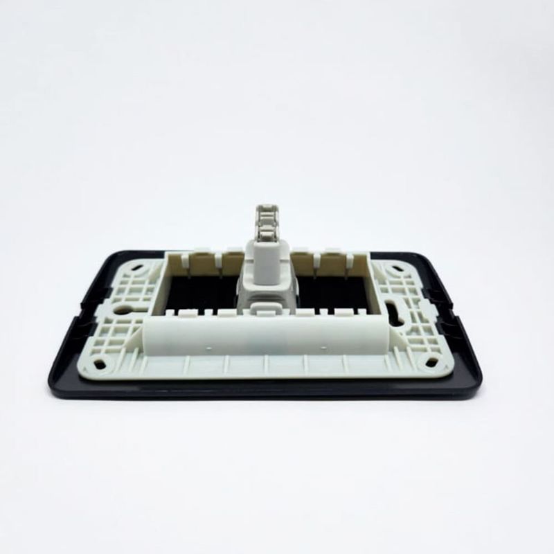 Conjunto Interruptor Simples 10A/250V 4x2 Preto Gracia Maxx