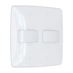 Conjunto Interruptor Simples 6A/250V+Tomada 20A 4x4 Branco Finesse+