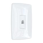 Conjunto para Telefone RJ11 4 Fios 4x2 Branco Finesse+