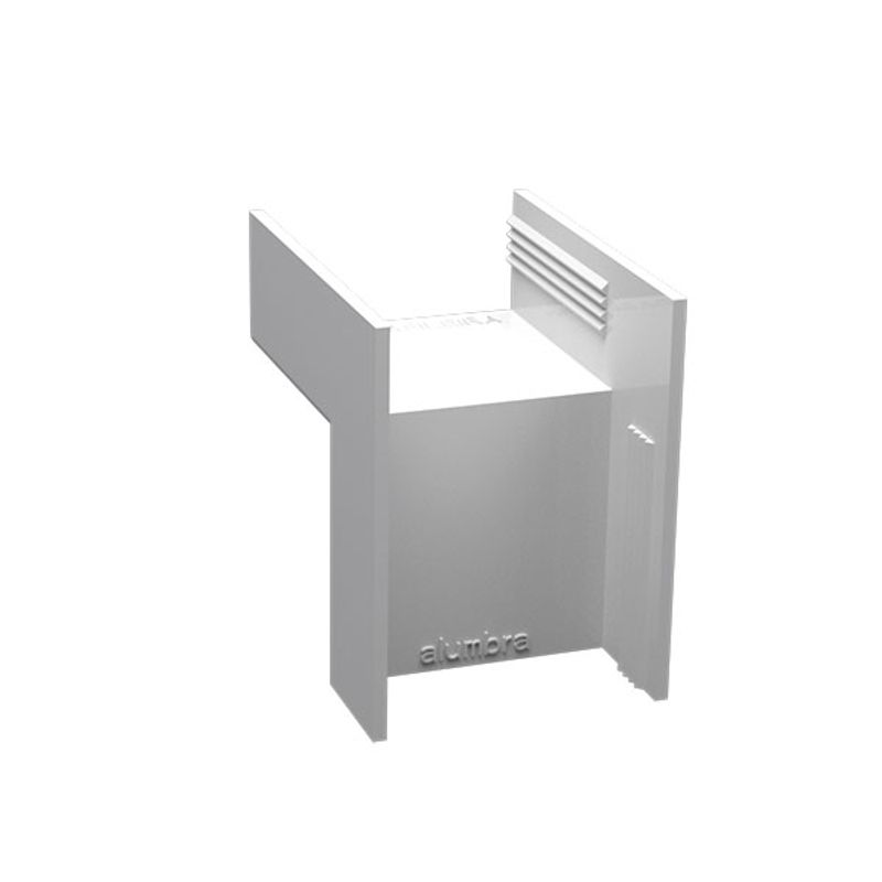 Cotovelo Interno 20x10mm para Canaleta Branca Alumbra 1 Peça