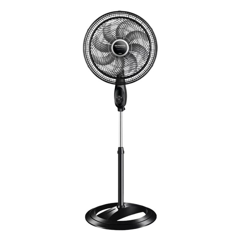 Ventilador de Coluna Turbo Vtx Preto com 8 Pás 150cm 140w 220V