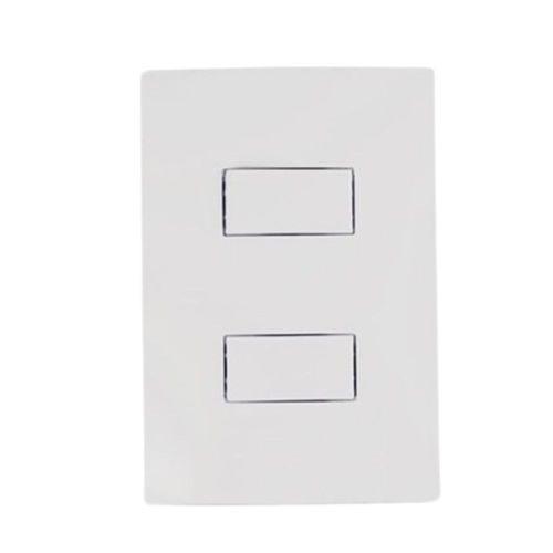 Conjunto 2 Interruptores Simples 10A/250V 4x2 Branco i9