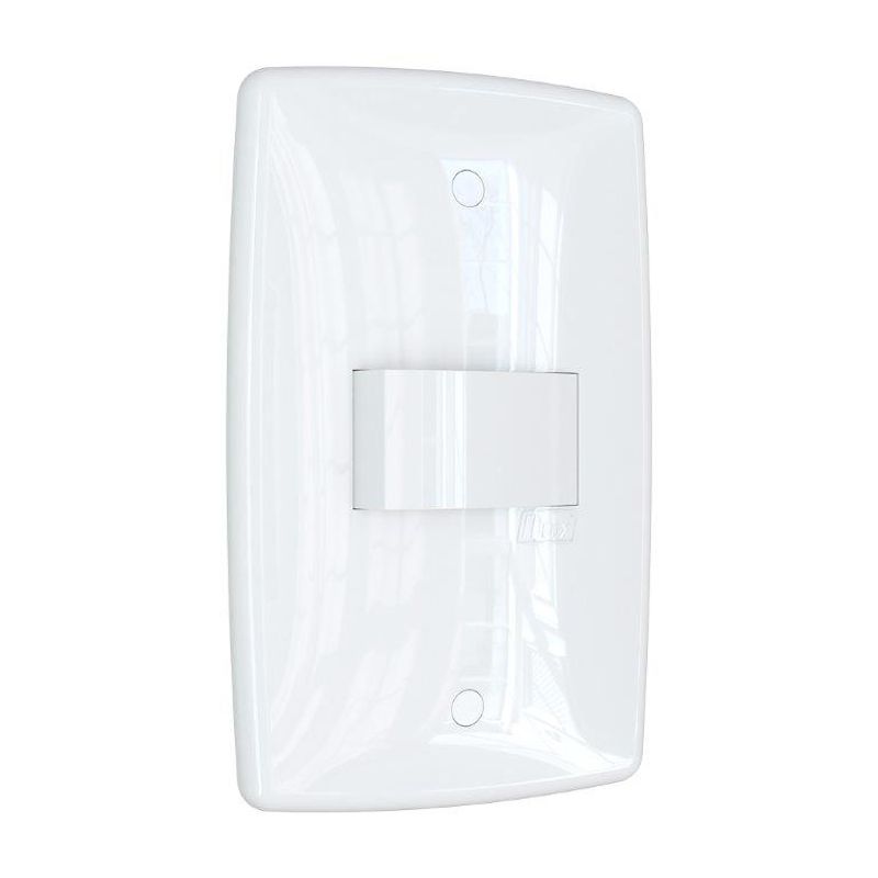Conjunto Interruptor Paralelo 10A/250V 4x2 Branco Finesse+
