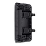 Conjunto 2 Interruptores Simples 10A/250V 4x2 Preto Gracia Maxx