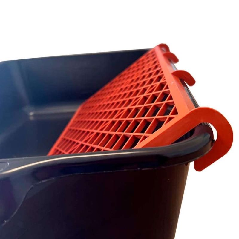 Bandeja Grande para Pintura 2846 Preta 46cm Compel