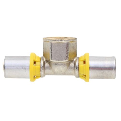 Te Fêmea para Gás 20mmx3/4" Prensar Multi Emmeti