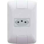 Conjunto Tomada 2P+T 20A/250V 4x2 Branco Aria