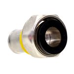 Conector Fêmea Móvel para Gás 20mmx1/2" Prensar Multi Emmeti