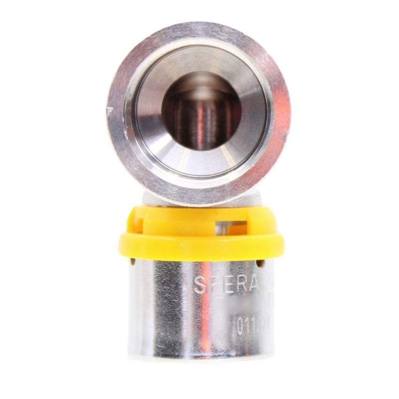 Cotovelo Fêmea para Gás 26mmx1" Prensar Multi Emmeti