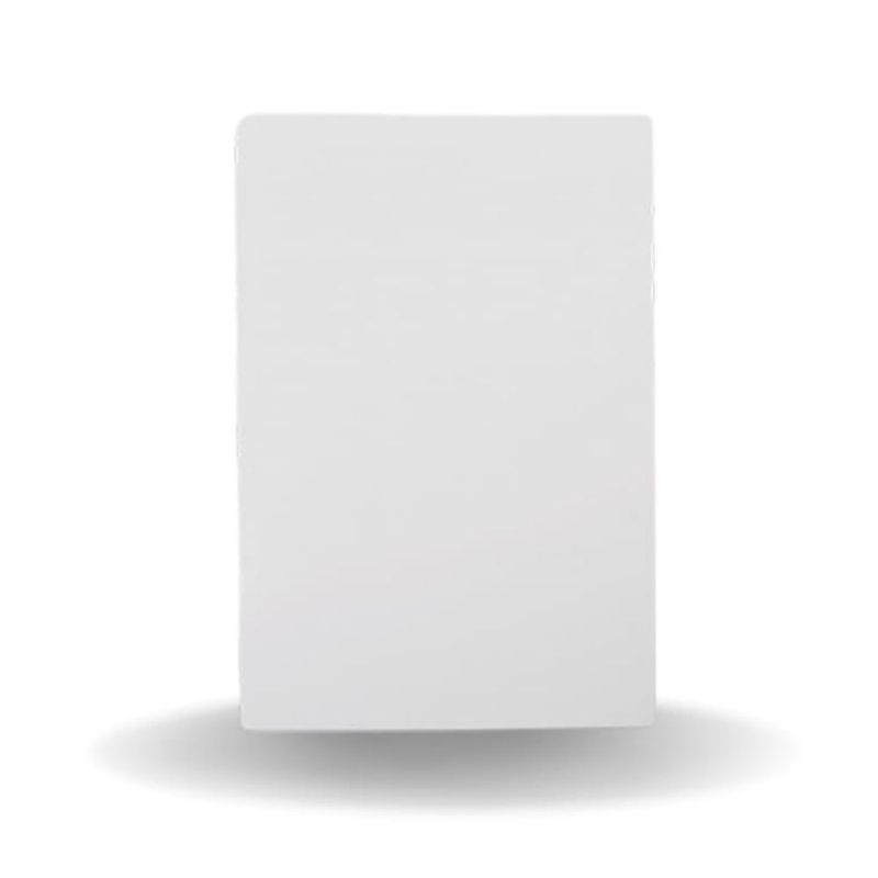 Placa Cega 4x2 com Suporte Branca i9