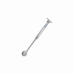 Pistão a Gás 100 Newtons Engate Fácil Abertura de 75° a 110° Prata