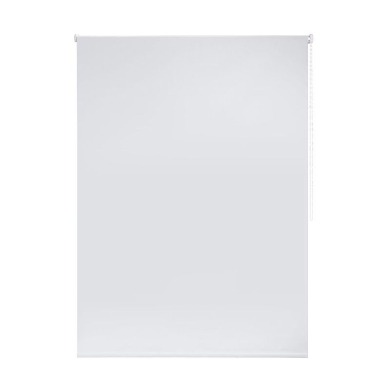 Cortina Persiana Rolô Blackout Branco 140x160cm