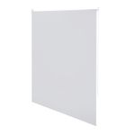 Cortina Persiana Rolô Blackout Branco 140x160cm