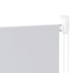 Cortina Persiana Rolô Blackout Branco 140x160cm