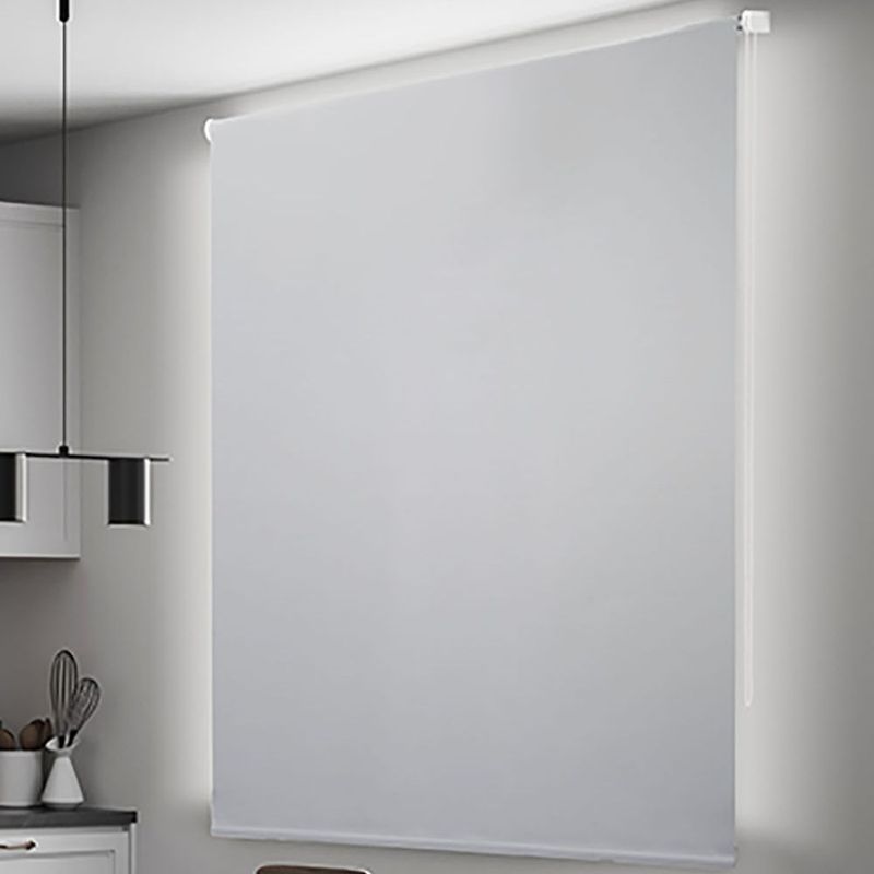 Cortina Persiana Rolô Blackout Branco 140x160cm
