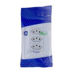 Conjunto 3 Tomadas 2P+T 10A/250V 4x2 Branco Finesse+