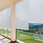 Cortina Persiana Rolô Solar Branco 140x160cm