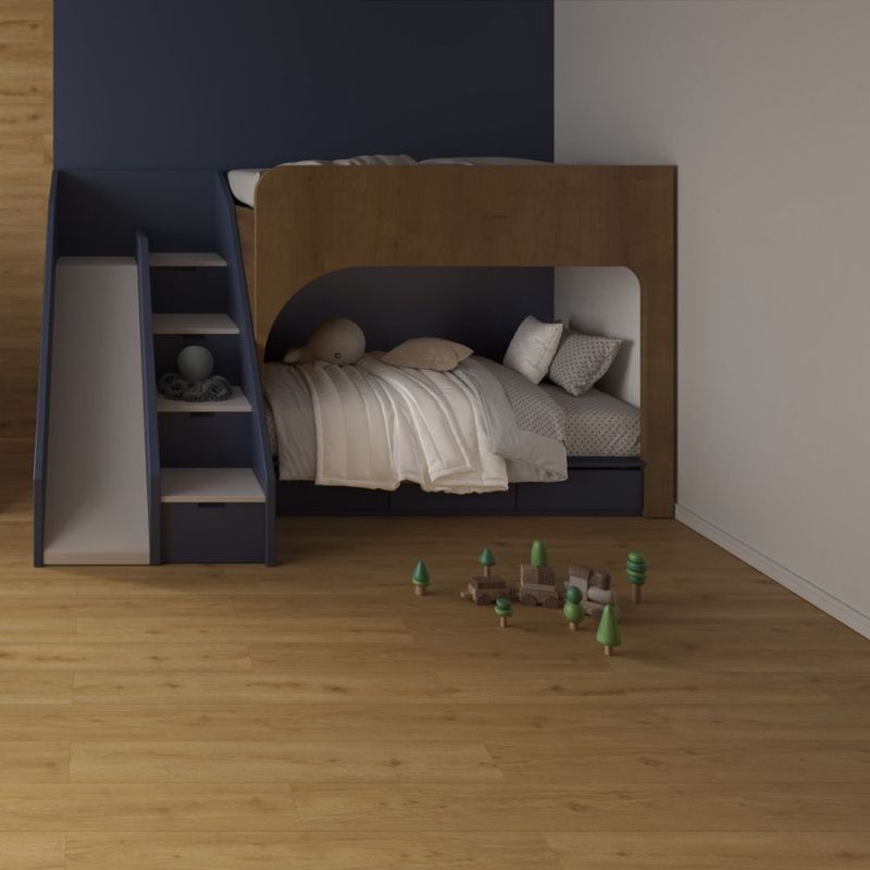 Piso Vinílico Cola Vernonia Capa de 0,3mm 2mm 19X123cm caixa c/ 4,72m2