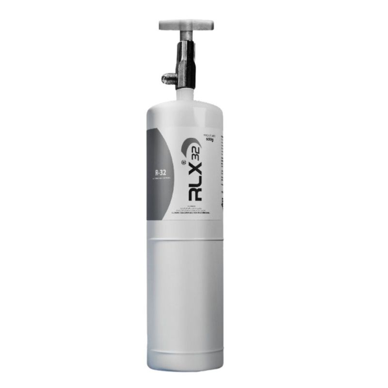 Gás Refrigerante R32 Cilindro 650g com Válvula e sem Manopla