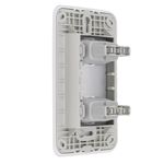 Conjunto 2 Interruptores Simples 10A/250V 4x2 Branco Gracia