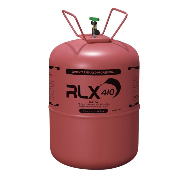 Gás Refrigerante R410A Cilindro 11,3Kg com Válvula e Manopla