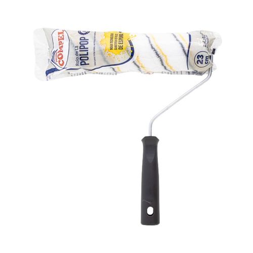 Rolo de Lã Sintético com Suporte 2030 23cm Compel