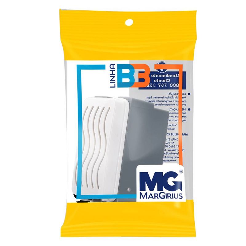 Módulo Campainha Cigarra 127V Branco Linha B3