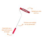 Suporte para Rolo Gaiola 2080 23cm Haste 65cm Compel