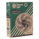Ventilador de Parede Tufão M2 Preto com 6 Pás 50cm 160w Bivolt