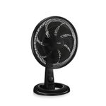 Ventilador de Mesa Breeze Preto com 7 Pás 40cm 140w 127V