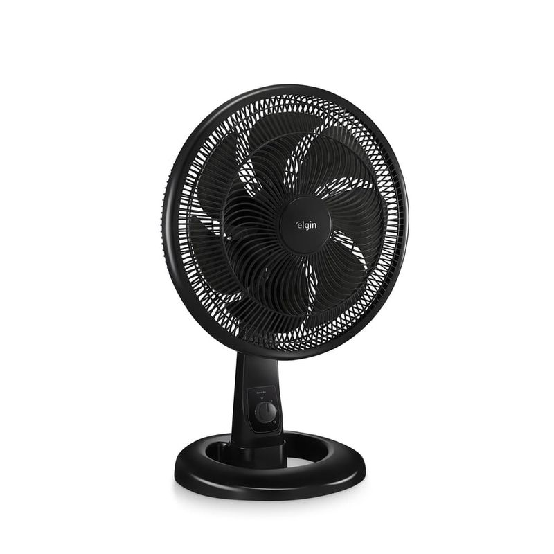 Ventilador de Mesa Breeze Preto com 7 Pás 40cm 140w 127V