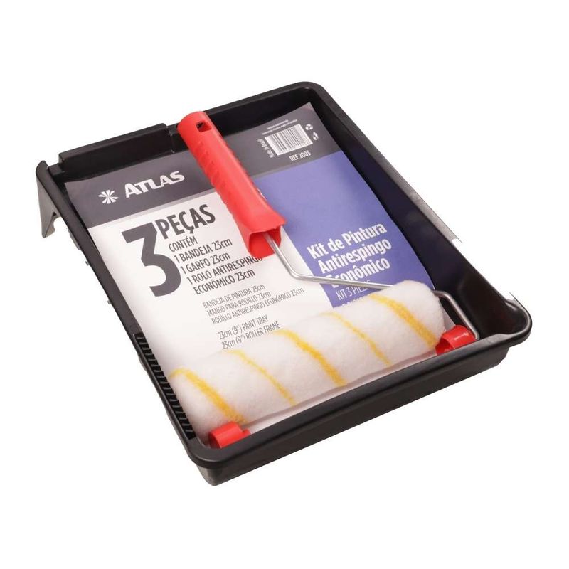 Kit Pintura Antirespingo 3 peças Atlas