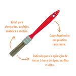 Trincha Simples para Parede 712 3/4" Compel