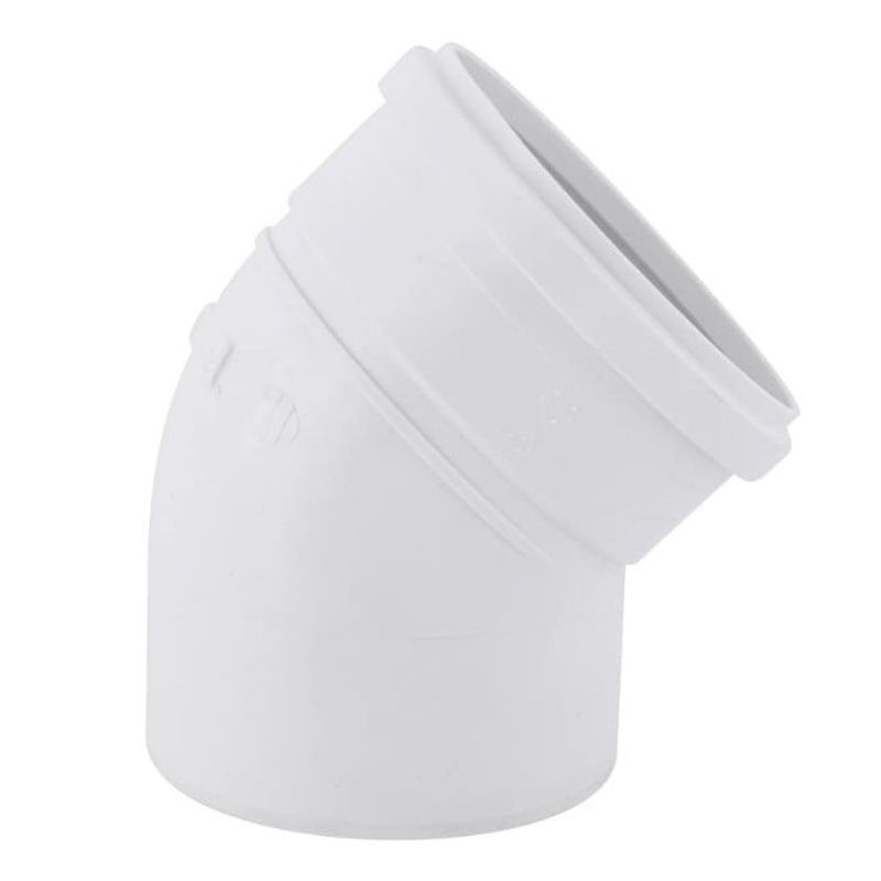 Joelho 45 Esgoto Série Normal PVC DN 75 Tigre