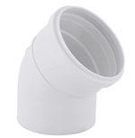 Joelho 45 Esgoto Série Normal PVC DN 75 Tigre